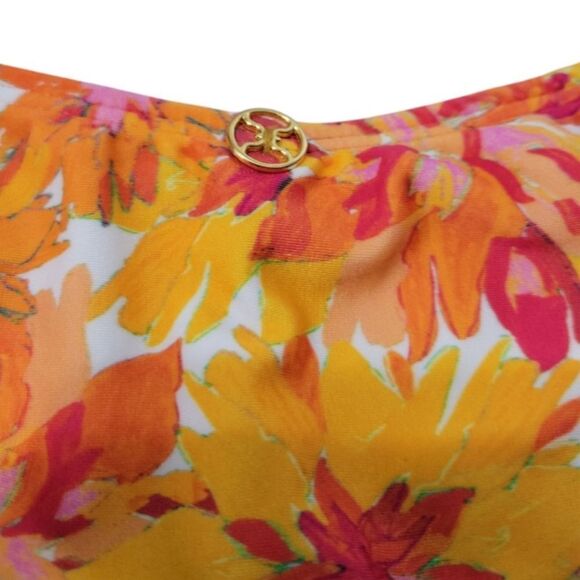 New VIX Bikini Bottom Size Large Vix Lowana Mustard Giulia Bikini Bottom Floral - Picture 4 of 7